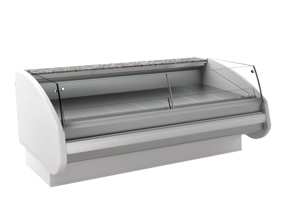 Atlanta Modena W-37 PVK-K 152″ Ventilated Low-Profile Serve-Over Refrigerated Display Case