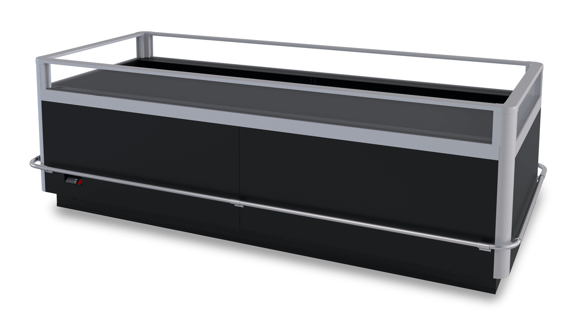 Southern CaseArts – Sierra Single Deck Dual-Temp Merchandiser — 6.2 ft – 06.2-SAR-35TSDO-R