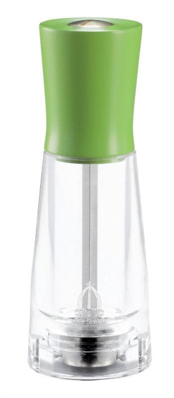 Tosca Series – 6" Pepper Mill Green Beech Wood with Acrylic Resin Base