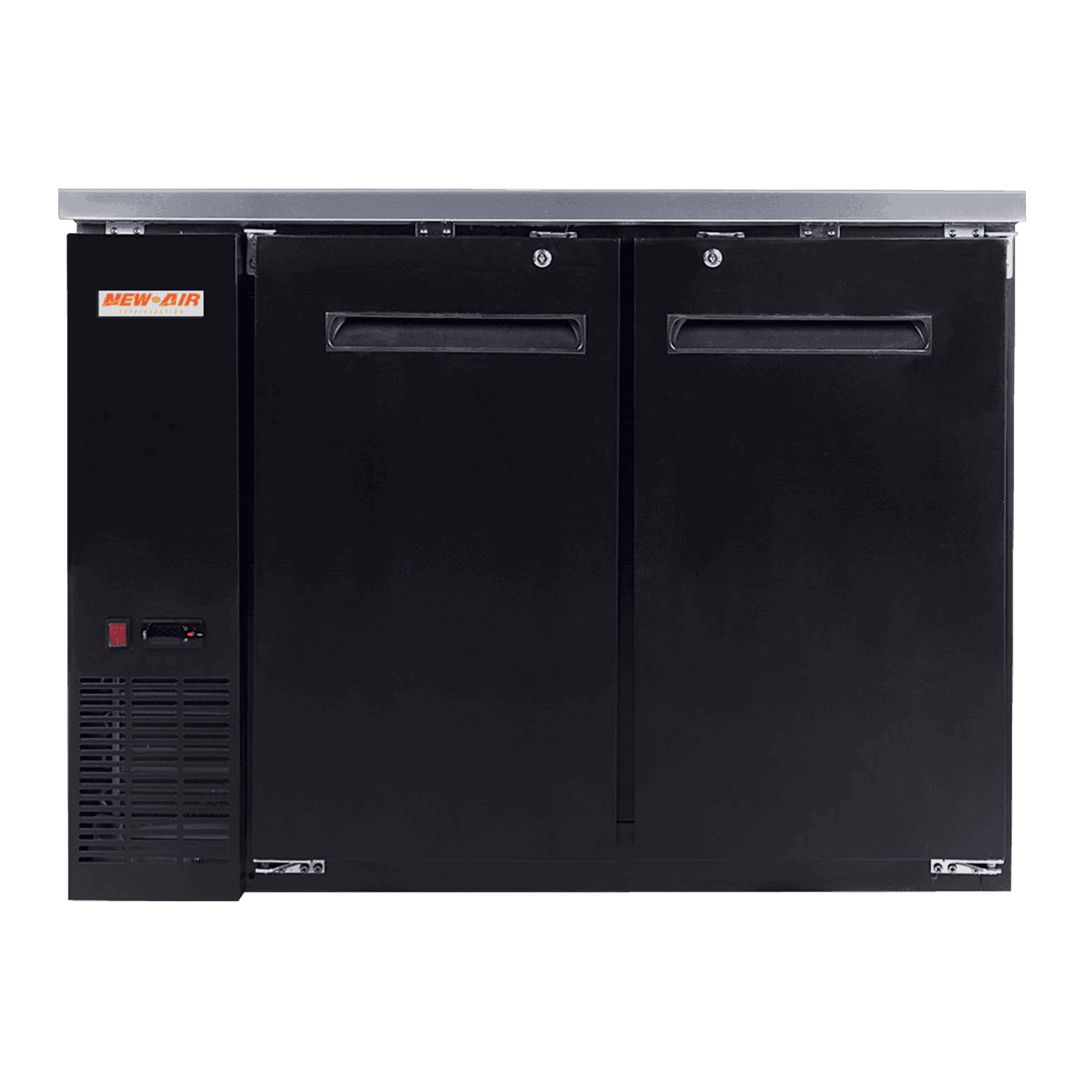 New Air NBB-48-SB-N 49″ Solid 2-Door Back Bar Refrigerator