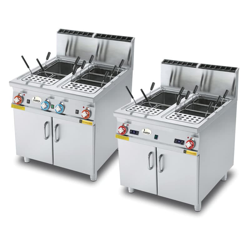 Arcobaleno AGDH35-HA35 Two-Tank High BTU Gas Pasta Cooker