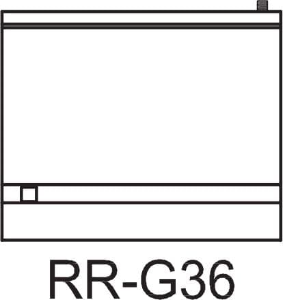 Royal - 36” Wide Griddle Stainless Steel Gas Range with 26.5" Wide Oven - RR-G36