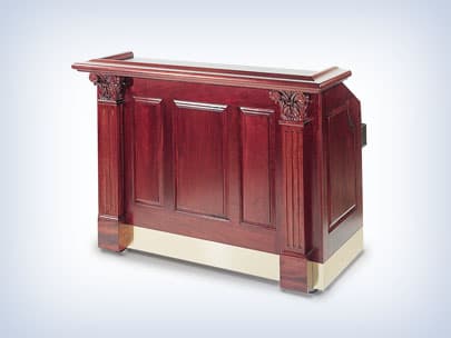FWE – Architectural Series Bag-in-Box Mobile Beverage Bar (6 feet) – AS-BBC-6