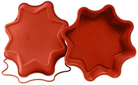 Silikomart – 10.2" x 1.9" Silicone Big Star Baking Mould – SFT202