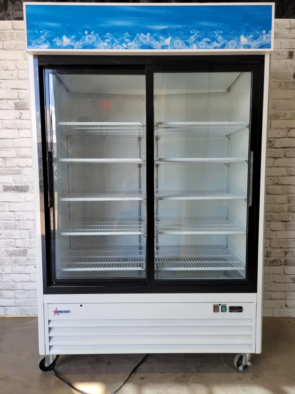Omcan G1.2YBM2F Glass Door Merchandiser