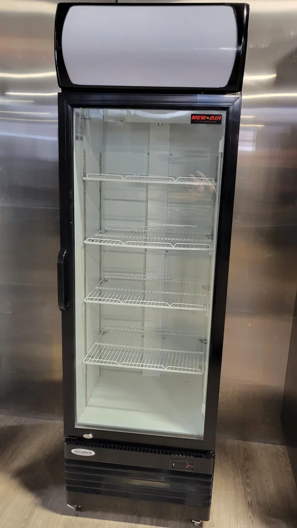 New Air NGR -036 -H Upright Fridge - Black