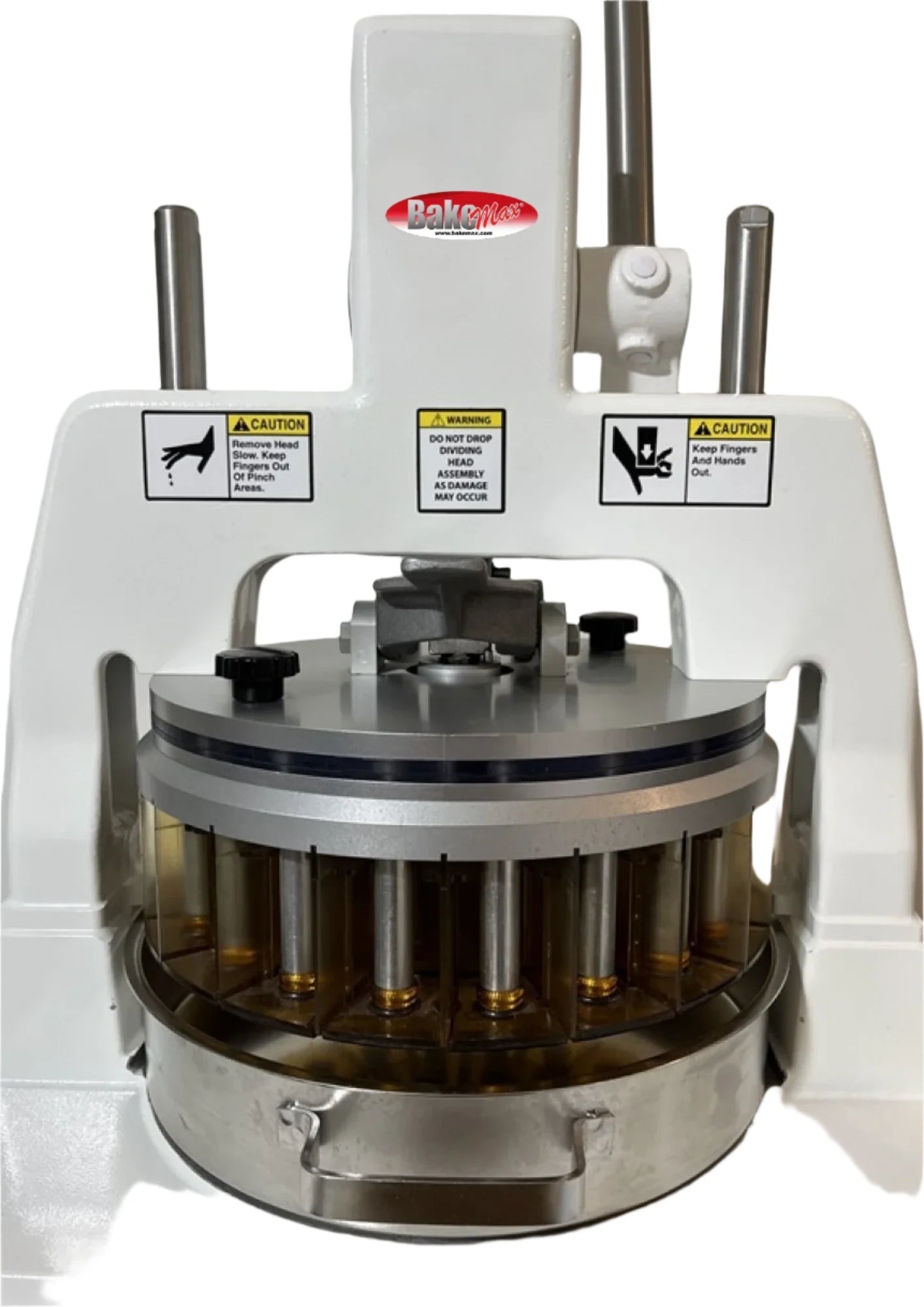 Bakemax - Commercial Countertop Manual Dough Hand Bun Divider with 9 Parts - BMDMIH09 Bakemax - Commercial Countertop Manual Dough Hand Bun Divider with 9 Parts - BMDMIH09