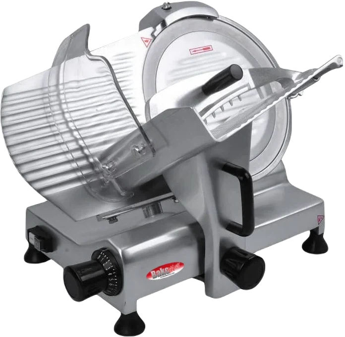 Bakemax - 8" Commercial Countertop Gravity Feed Meat Slicer - BMMSM08 Bakemax - 8" Commercial Countertop Gravity Feed Meat Slicer - BMMSM08