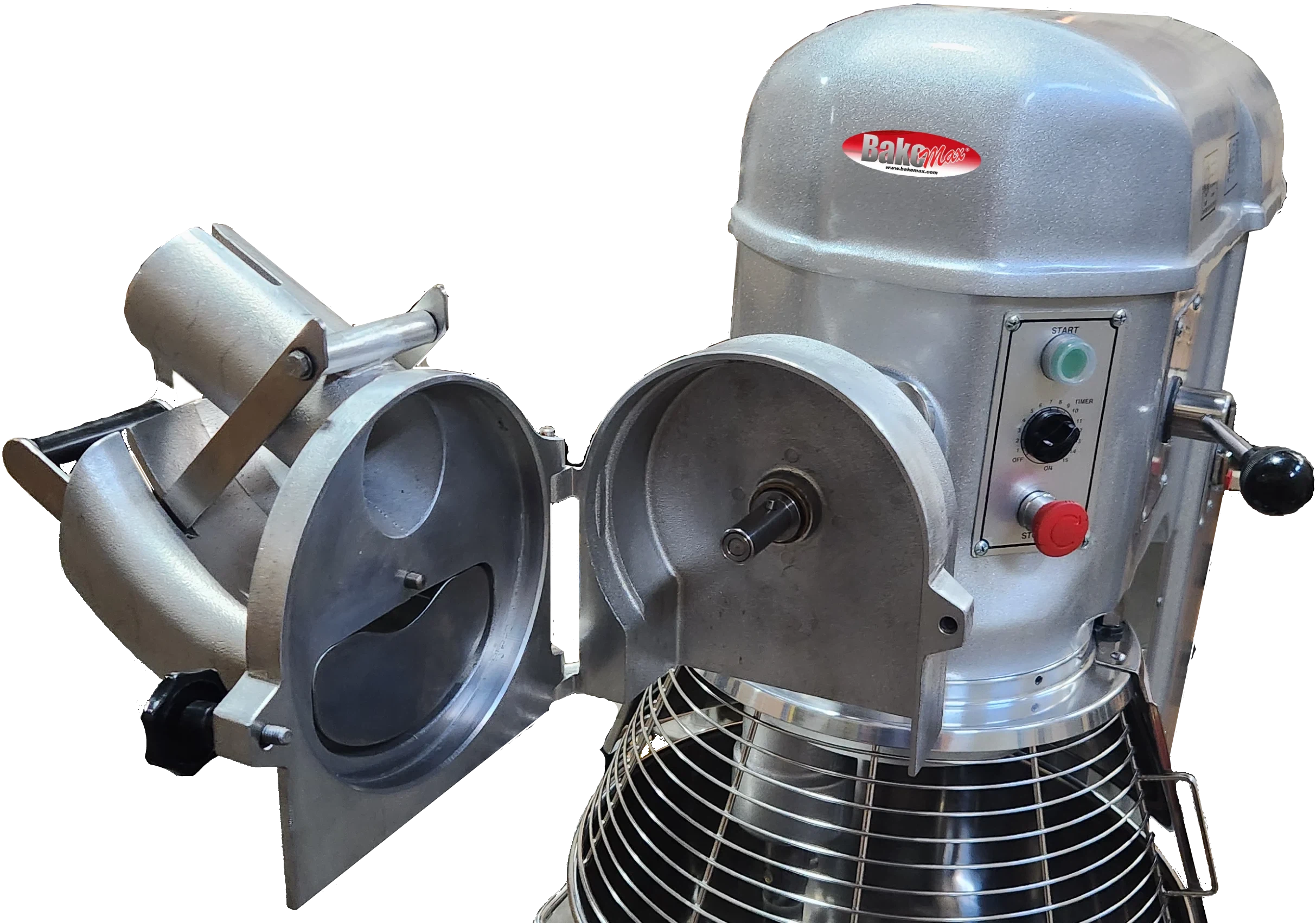 Bakemax - 120 QT Heavy Duty Belt Driven Countertop Planetary Mixer - BMPM120 Bakemax - 120 QT Heavy Duty Belt Driven Countertop Planetary Mixer - BMPM120
