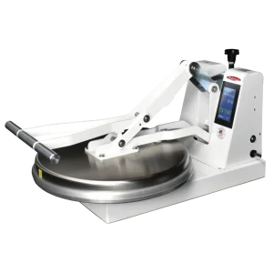 BakeMax BMDM18 Commercial Countertop Single Upper Heat Clamshell Manual Pizza Press