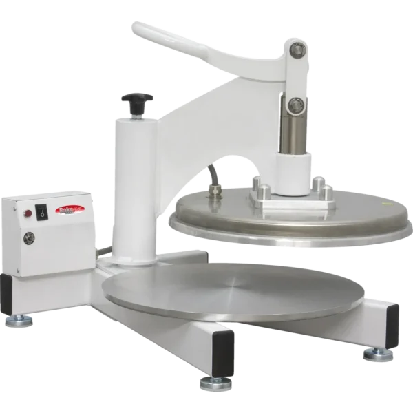 BakeMax BMDMS18 Commercial Countertop Single Upper Heat Swing Away Manual Pizza Press