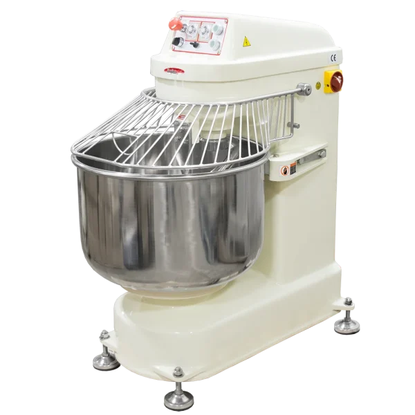 BakeMax BMSM040 Heavy Duty Floor Model 2 Speed 40KG Dough Spiral Mixer
