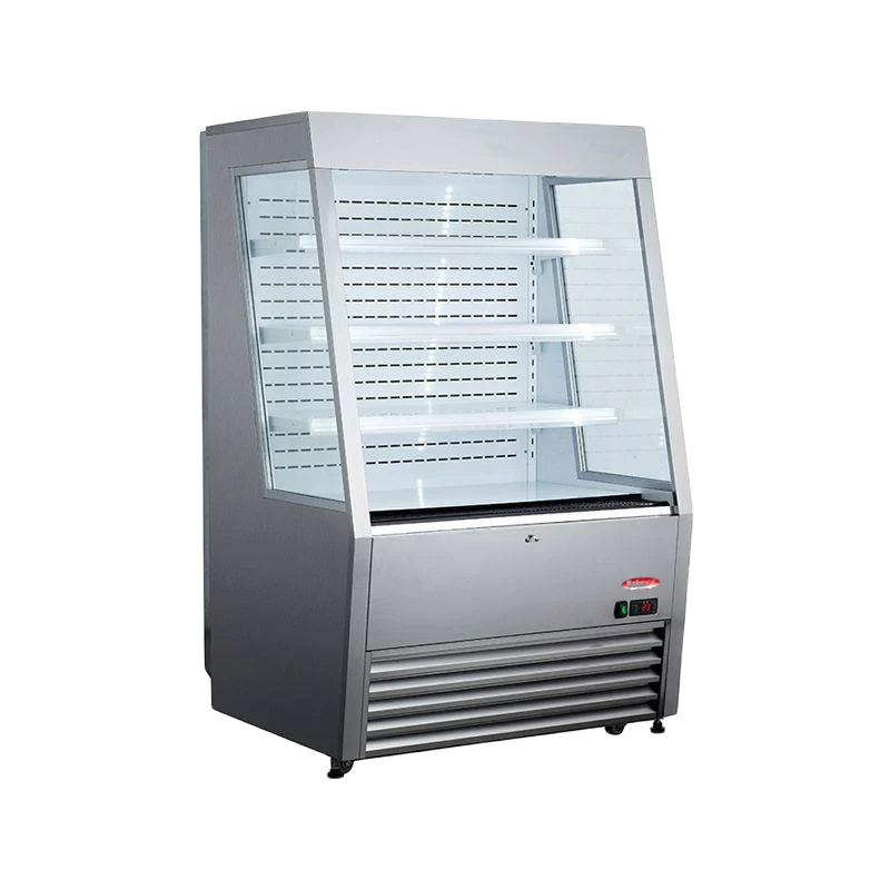 BakeMax BMGGS36 Floor Model 36 Inch Stainless Steel Grab and Go Refrigerated Display Merchandiser BakeMax BMGGS36 Floor Model 36 Inch Stainless Steel Grab and Go Refrigerated Display Merchandiser
