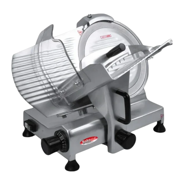 BakeMax BMMSM10 Commercial Countertop Gravity Feed 10 Inch Meat Slicer