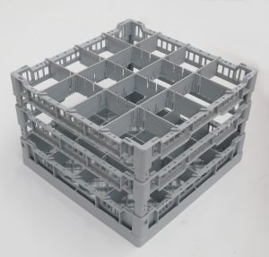 Lamber - Glass Rack with Compartments (16 Glasses)