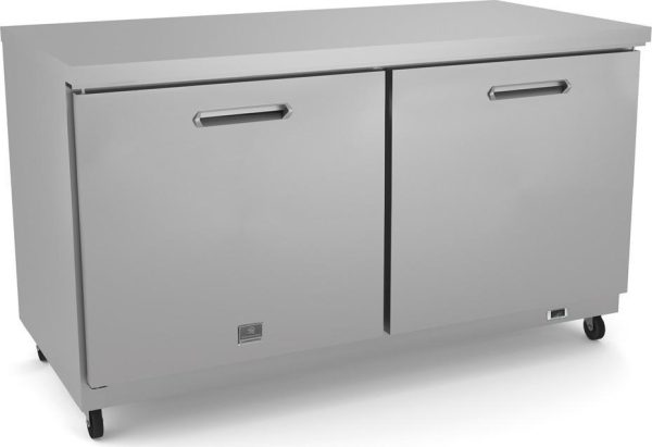 Kelvinator Commercial - 60" Under Counter Refrigerator with 2 Doors - KCHUC60R