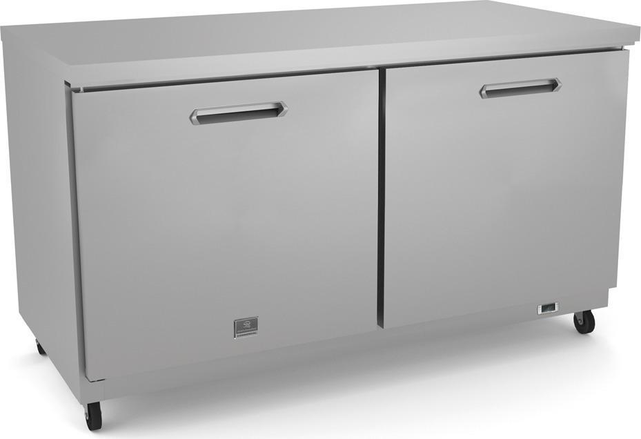 Kelvinator Commercial - 60" Under Counter Refrigerator with 2 Doors - KCHUC60R Kelvinator Commercial - 60" Under Counter Refrigerator with 2 Doors - KCHUC60R
