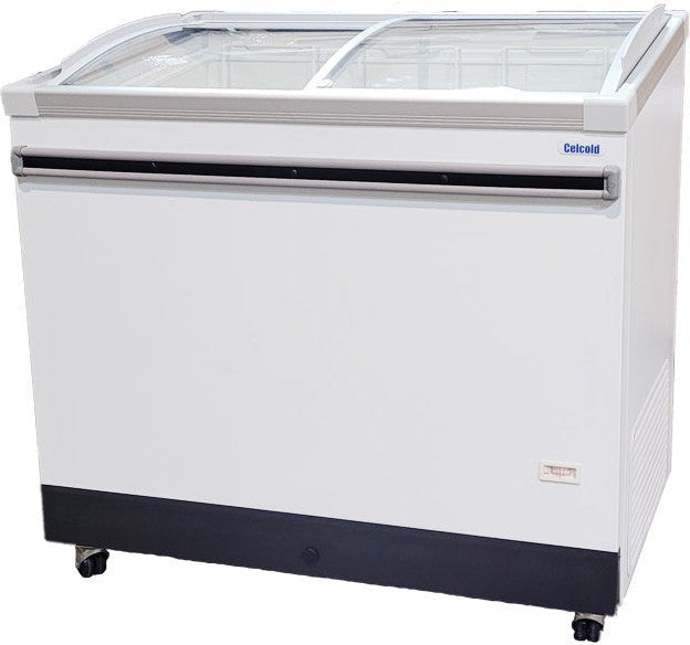 Celcold - 40" Sliding Glass Lid Angle Top Freezer - CATF40 Celcold - 40" Sliding Glass Lid Angle Top Freezer - CATF40