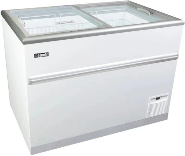 Celcold - 41" Commercial Ice Cream Dipping Cabinet Freezer - CF41ESG