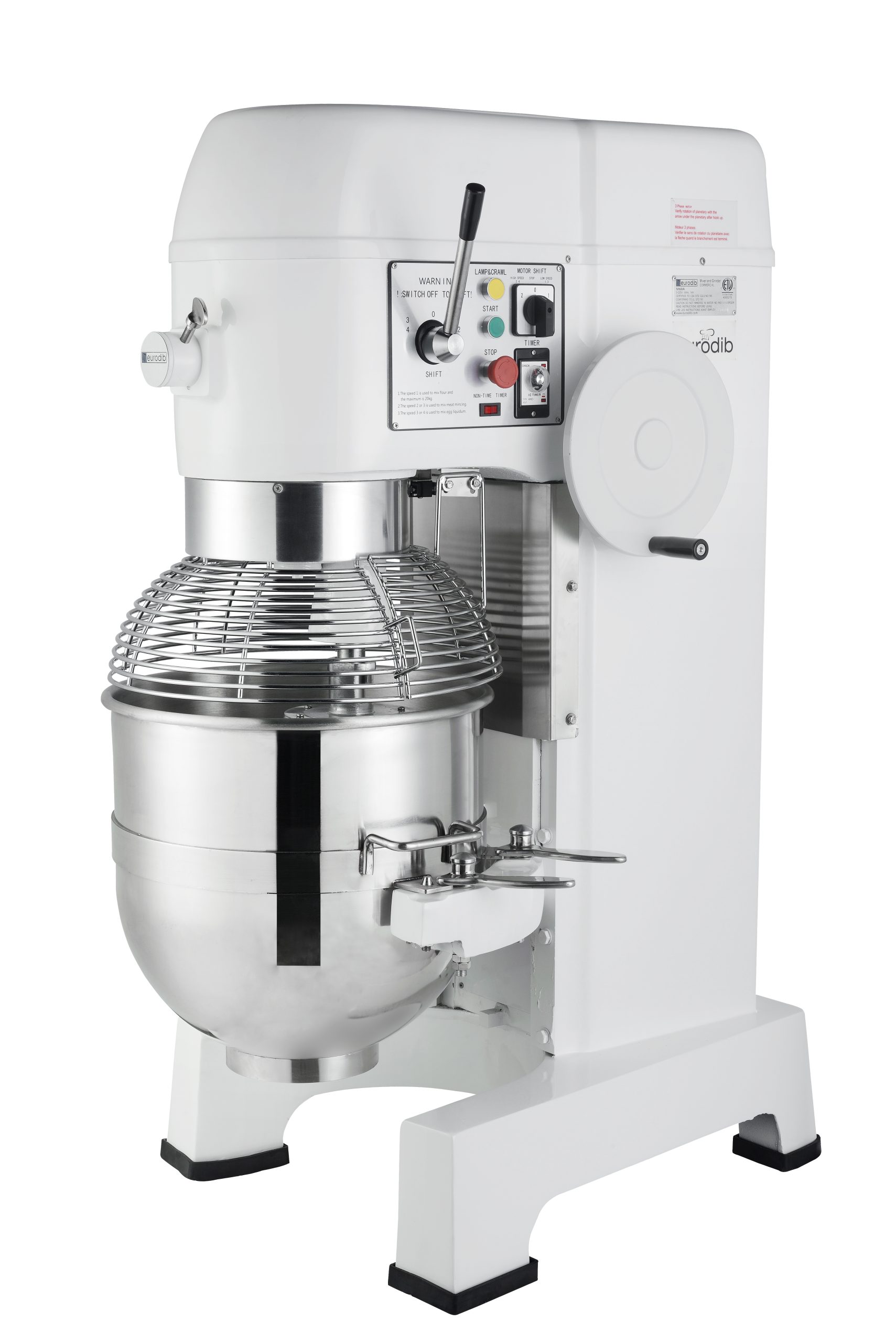 Eurodib - Planetary mixer - 60 qt. (56 L) Eurodib - Planetary mixer - 60 qt. (56 L)