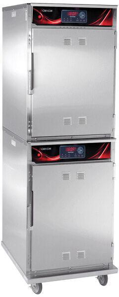 Cres Cor - Full Height Stainless Steel Cook and Hold Oven with Standard Controls - 208/240V, 3 Phase, 3000/2650W - 1000CHSSSPLITSTKDE (Pre-Order Now, ETA 4-6 Weeks)