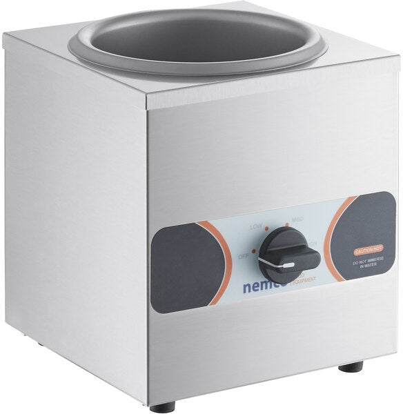 Nemco - 120V 4 QT Single Well Countertop Food Warmer Included Inset, Ladle, and Cover - 6110A-ICL (ETA 4-6 Weeks) Nemco - 120V 4 QT Single Well Countertop Food Warmer Included Inset, Ladle, and Cover - 6110A-ICL (ETA 4-6 Weeks)