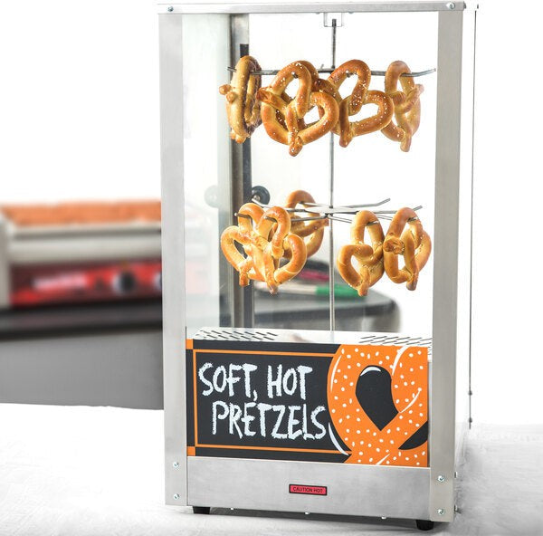 Nemco - 120V Dual Rack Revolving Pretzel Warmer - 6403 (ETA 4-6 Weeks) Nemco - 120V Dual Rack Revolving Pretzel Warmer - 6403 (ETA 4-6 Weeks)