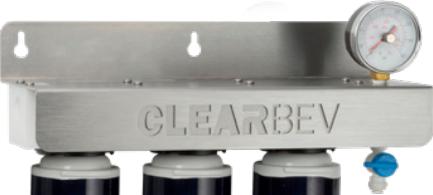 Antunes - 13"W x 5-1/2"D 3 Cartridge CBE Header Kit, Scale Reduction Compatible - CBE-TW+SR (ETA 4-6 Weeks)
