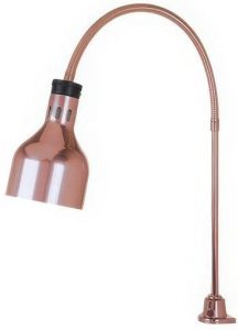 Cres Cor - 120V Polished Brass Portable Heat Lamp - EO IFW-60-GL-10PB (Pre-Order Now, ETA 4-6 Weeks)