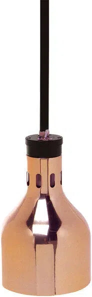 Cres Cor - Ceiling Mount Infrared Bulb Food Warmer with Polished Brass Finish and Rigid Stem - IFW6410PB (Pre-Order Now, ETA 4-6 Weeks)