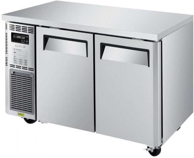 Turbo Air - J Series 48" Narrow Undercounter Refrigerator with Side Mounted Compressor and 2 Solid Doors - JUR-48S-N6 (ETA 5-6 Weeks) Turbo Air - J Series 48" Narrow Undercounter Refrigerator with Side Mounted Compressor and 2 Solid Doors - JUR-48S-N6 (ETA 5-6 Weeks)