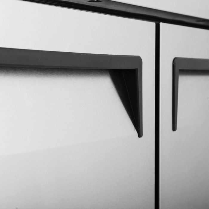 Turbo Air - J Series 48" Narrow Undercounter Refrigerator with Side Mounted Compressor and 2 Solid Doors - JUR-48S-N6 (ETA 5-6 Weeks) Turbo Air - J Series 48" Narrow Undercounter Refrigerator with Side Mounted Compressor and 2 Solid Doors - JUR-48S-N6 (ETA 5-6 Weeks)