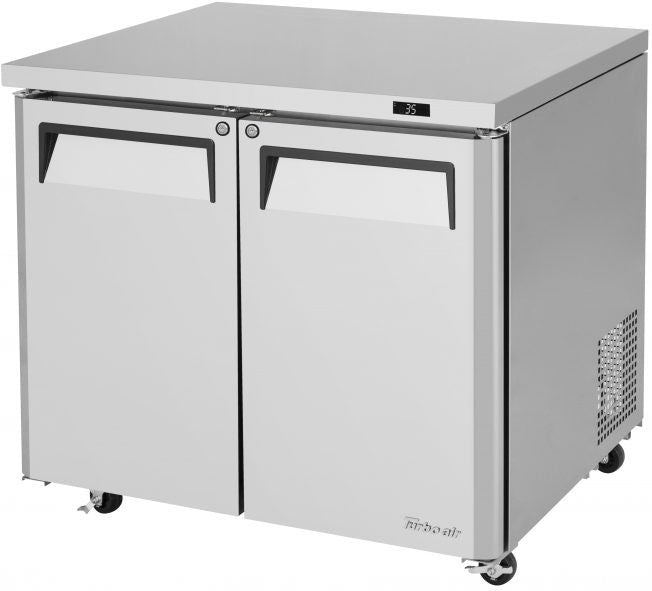 Turbo Air - M3 Series 36" Low Profile Undercounter Refrigerator with 2 Solid Doors - MUR-36L-N6 (ETA 5-6 Weeks) Turbo Air - M3 Series 36" Low Profile Undercounter Refrigerator with 2 Solid Doors - MUR-36L-N6 (ETA 5-6 Weeks)