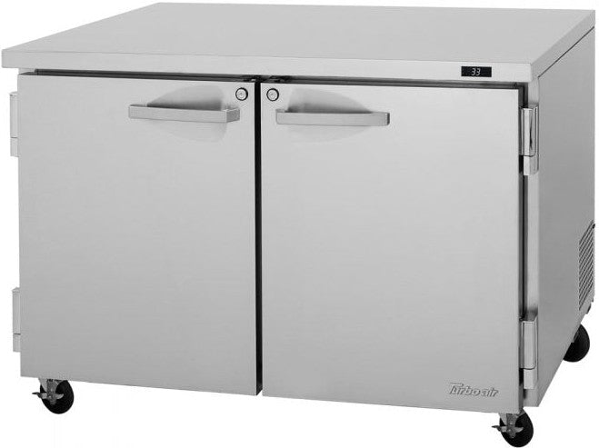Turbo Air - PRO Series 48.25" Undercounter Refrigerator with 2 Solid Doors - PUR-48-N (ETA 5-6 Weeks) Turbo Air - PRO Series 48.25" Undercounter Refrigerator with 2 Solid Doors - PUR-48-N (ETA 5-6 Weeks)