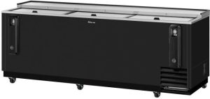 Turbo Air - Super Deluxe 95" Black Bottle Cooler - TBC-95SB-N (ETA 5-6 Weeks)