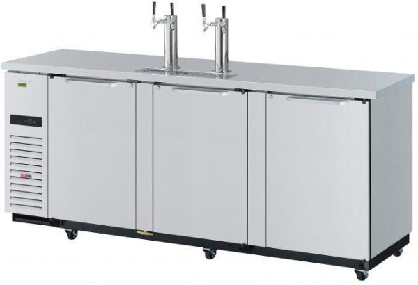 Turbo Air - Super Deluxe 90.25" Silver Beer Dispenser - TBD-4SDD-N (ETA 5-6 Weeks)