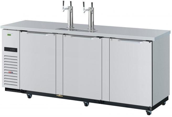 Turbo Air - Super Deluxe 90.25" Silver Beer Dispenser - TBD-4SDD-N (ETA 5-6 Weeks) Turbo Air - Super Deluxe 90.25" Silver Beer Dispenser - TBD-4SDD-N (ETA 5-6 Weeks)