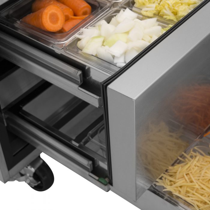 Turbo Air - Super Deluxe 48" Chef Base Refrigerator with 2 Drawers and Optional Extended Top - TCBE-48SDR-N (ETA 5-6 Weeks) Turbo Air - Super Deluxe 48" Chef Base Refrigerator with 2 Drawers and Optional Extended Top - TCBE-48SDR-N (ETA 5-6 Weeks)