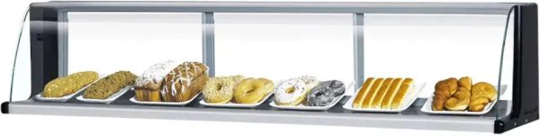 Turbo Air - 39" Black Stainless Steel Low Profile Top Dry Display Case - TOMD-40LB (ETA 5-6 Weeks)