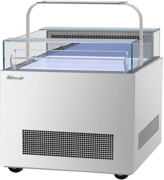 Turbo Air - 30.25" Silver Open Display Sandwich & Cheese Merchandiser with Glass Sneeze Guard - TOS-30NN-D-S (ETA 5-6 Weeks) Turbo Air - 30.25" Silver Open Display Sandwich & Cheese Merchandiser with Glass Sneeze Guard - TOS-30NN-D-S (ETA 5-6 Weeks)
