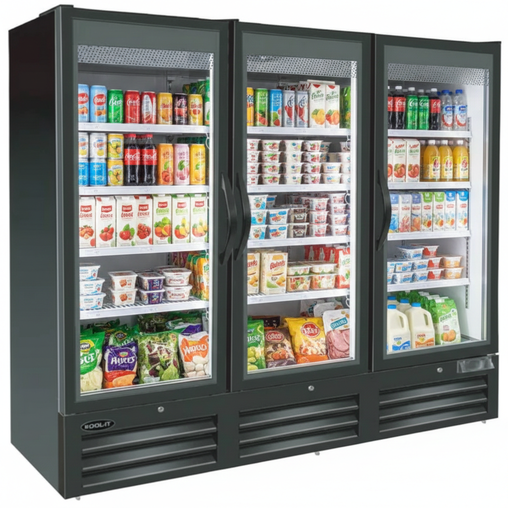 Kool-It - 26" Single Glass Door Display Refrigerator - KGR-26 Kool-It - 26" Single Glass Door Display Refrigerator - KGR-26