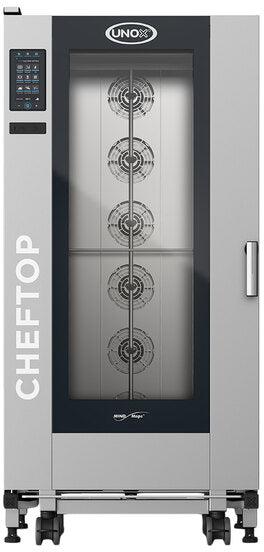 Unox - CHEFTOP MIND.Maps BIG PLUS Electric 20 Pan Full Size Trolley Combi Oven with Right-Hinged Door, 3Ph, 440V - XAVL-2021-HPRS