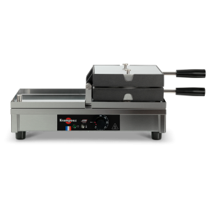 Krampouz - Bubble waffle maker, 180° opening