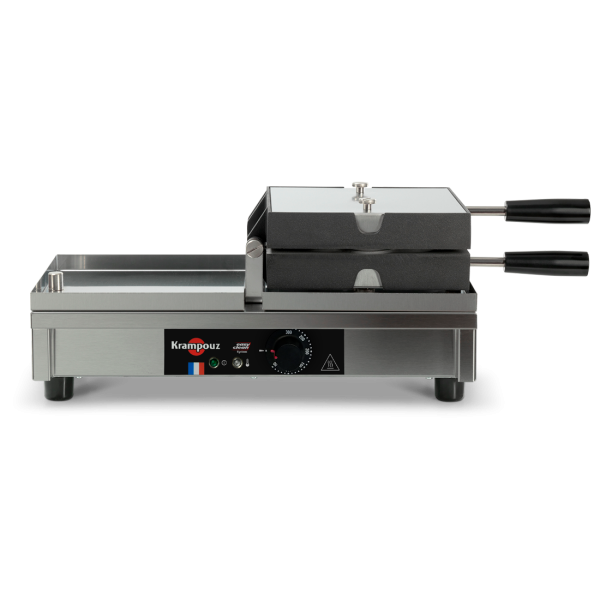 Krampouz - Bubble waffle maker, 180° opening