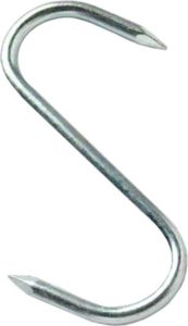 3 x 3/16″ Stainless Steel “S” Hook