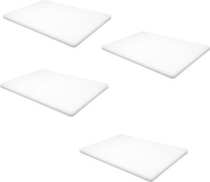 1″ White Polyethylene Customized Cutting Board