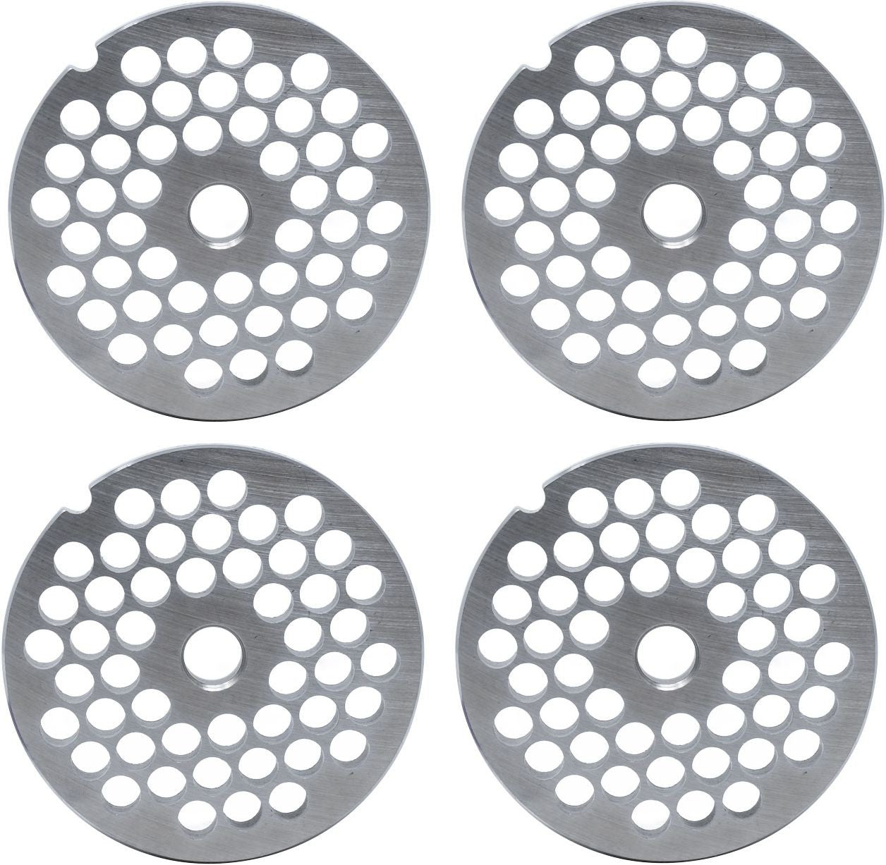 European Style #22 stainless steel plate, hubless, 8mm (5/16″) – one notch/ round European Style #22 stainless steel plate, hubless, 8mm (5/16″) – one notch/ round