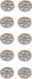 Carbon steel #12 machine plate, hubless, 16mm (5/8″) – one notch/ round