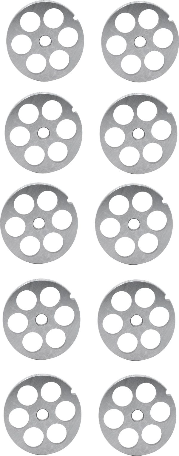 Carbon steel #12 machine plate, hubless, 18mm (3/4″) – one notch/ round