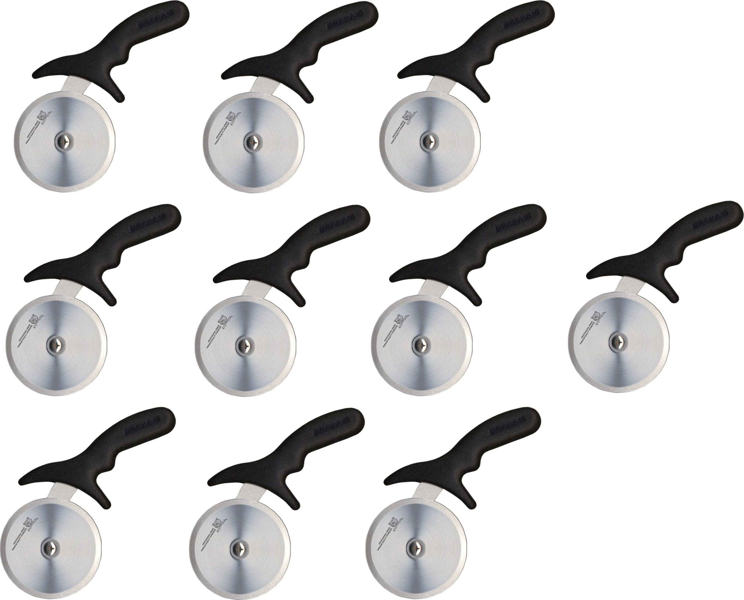 4" Pizza Cutter with Black Handle 4" Pizza Cutter with Black Handle